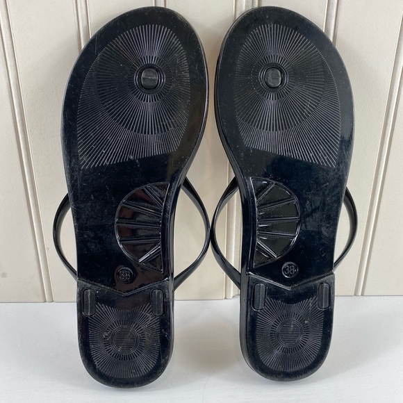 Nomad Black‎ and Gold Starfish Sandals - Picture 3 of 7